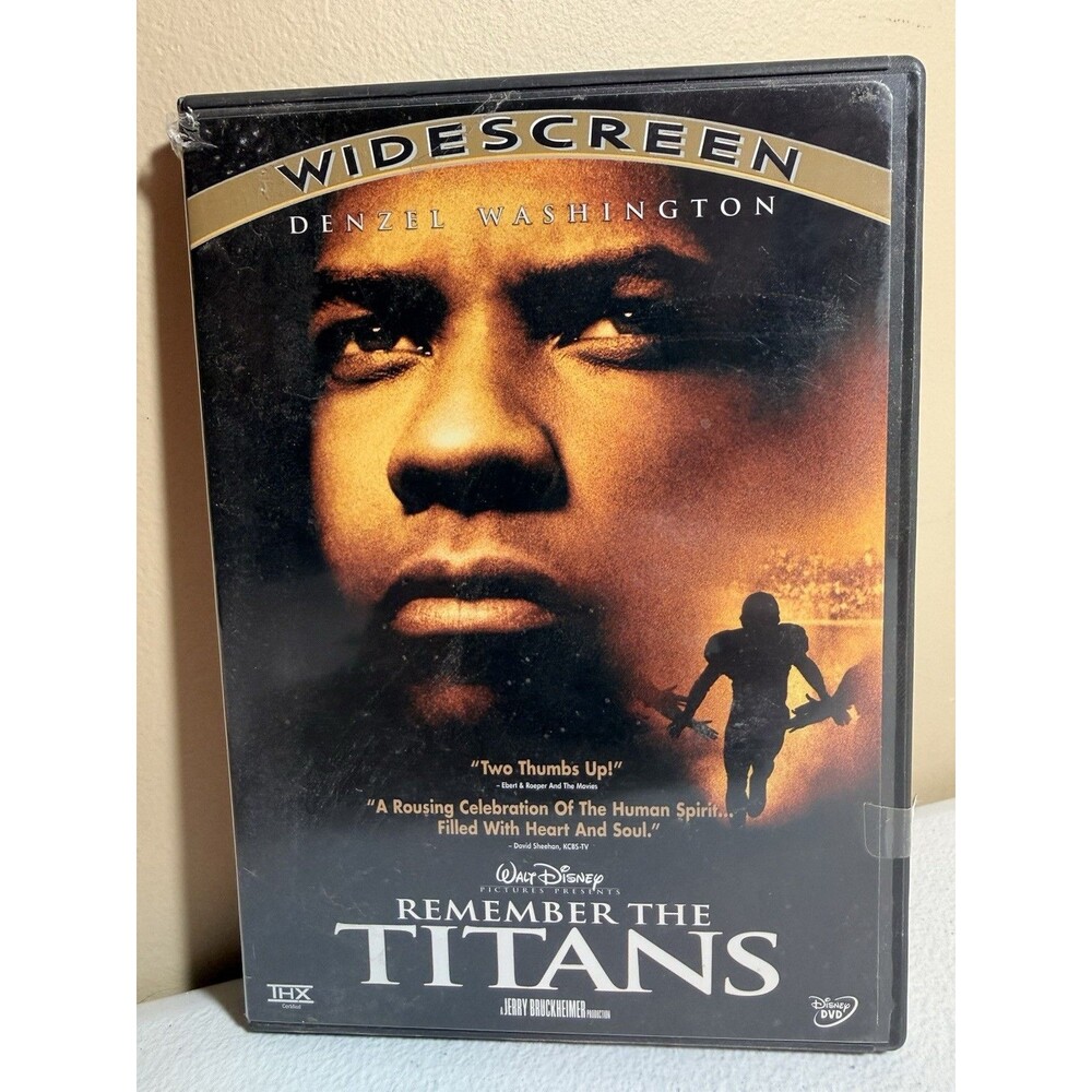 Walt Disney 'Remember The Titans' Widescreen DVD Denzel Washington